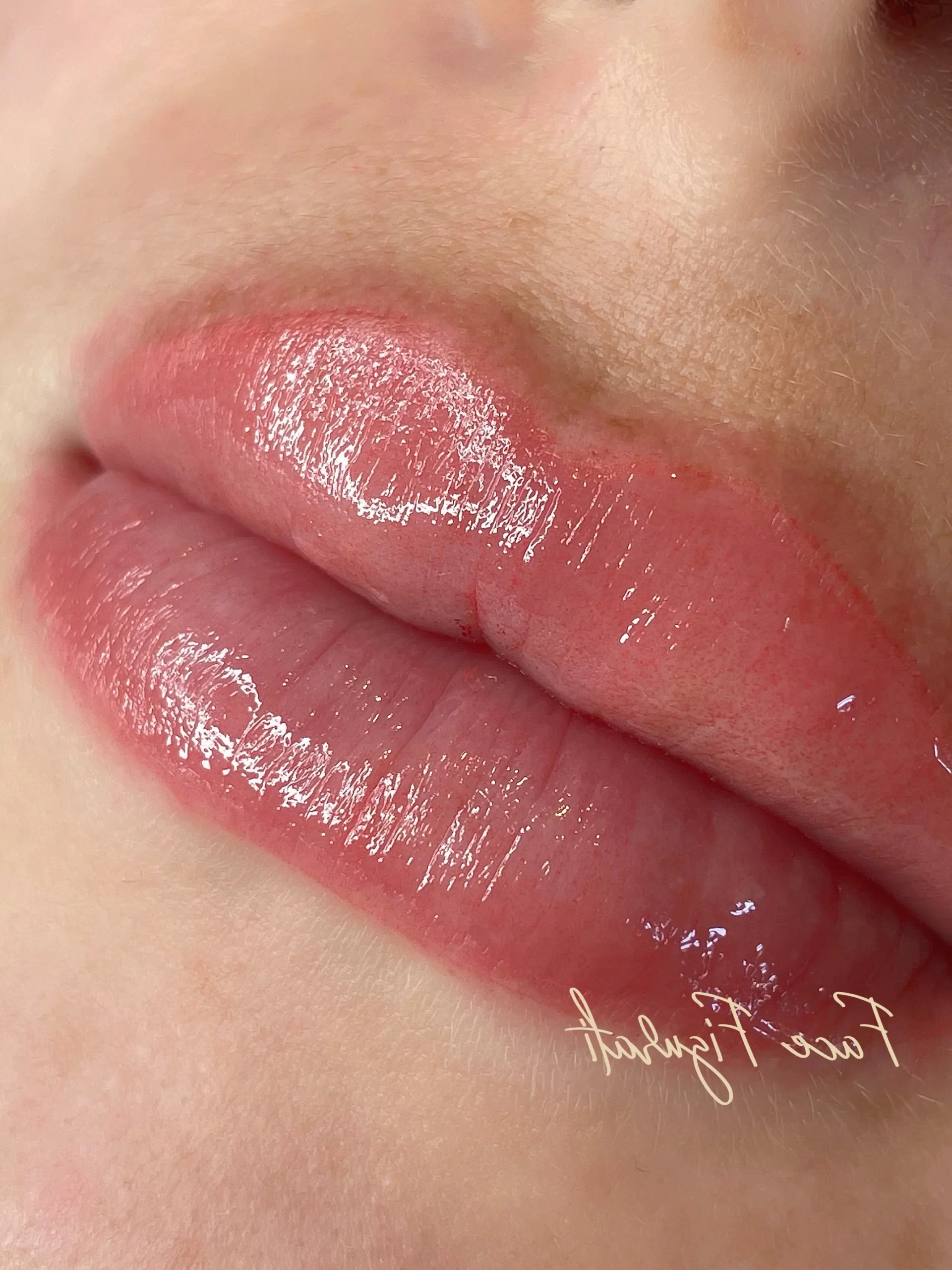 tattooed lipstick