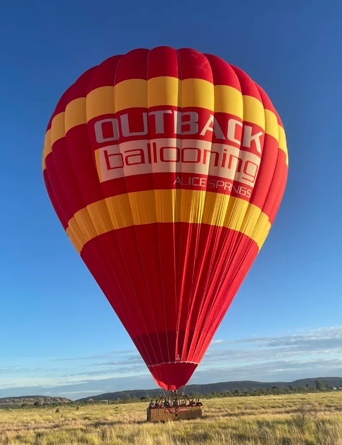 Hot Air Ballooning Over Alice Springs