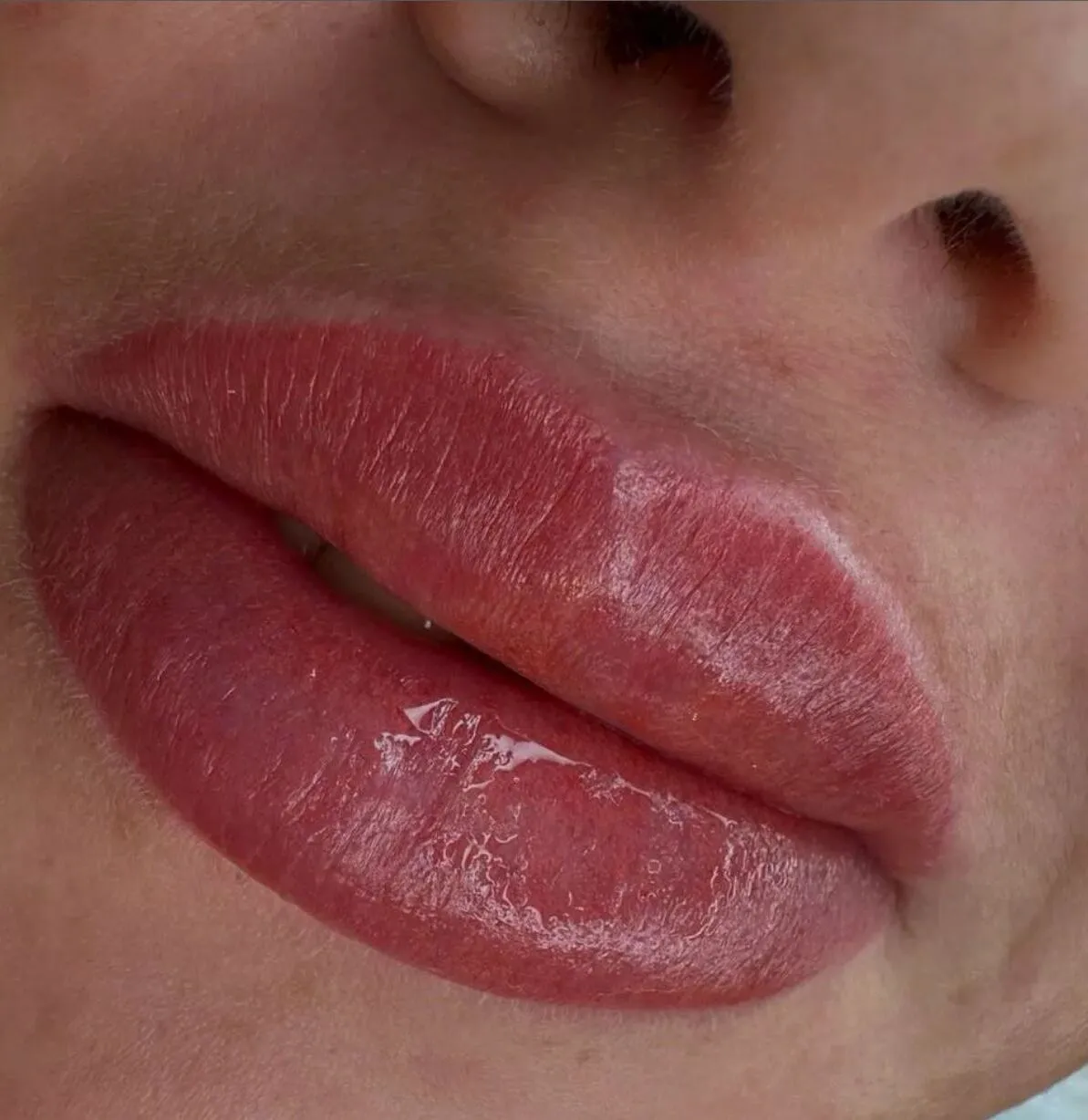 permanent lip colour