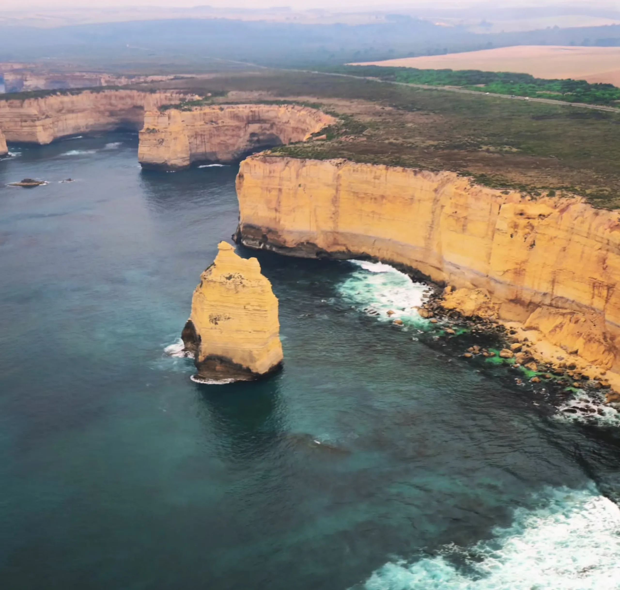 Great Ocean Road inland route